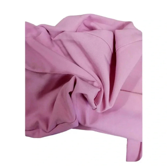 ASOS Y.A.S Mini Cord Wide Leg High Rise Pink  Pants Size 8 - Picture 6 of 11